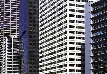 modern office buildings