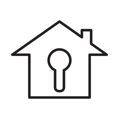 Home security icon