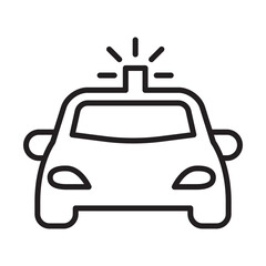 Police car icon