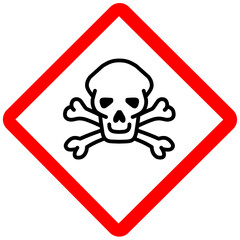 Vector illustration GHS hazard pictogram