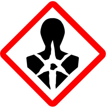 Vector illustration GHS hazard pictogram