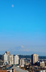 country skyline at sunset