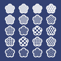 和柄シールアイコン（桜）