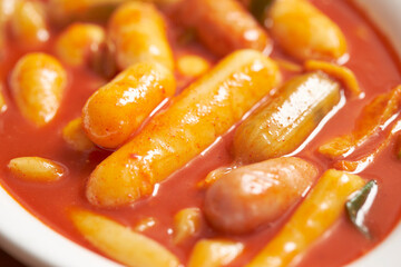 Spicy Stir fried Rice Cake