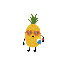 Obraz premium Summer Pineapple