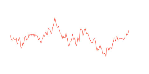 isolated chart lines for projects without the need to have real data. performance graphs, analytics and financial prices.. isoelectric line ecg electrocardiogram medicine. Financial text graph, money 