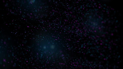 Futuristic tech background with small lines and dots