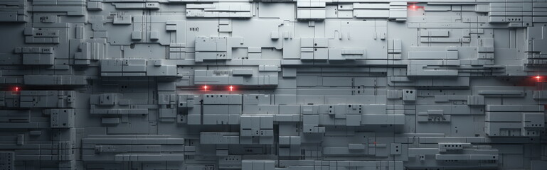 Scifi cyber space age material multifunctional background wall .Sci-fi facility. space station. shielded mechanism. scifi space ship. sci-fi hand edited AI. 