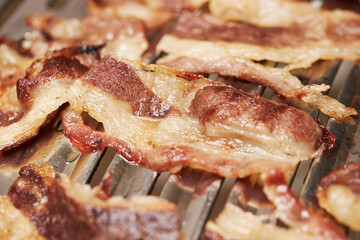 grilled meat on a grill