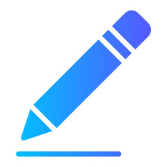 pencil gradient icon