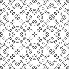  Modern stylish abstract texture. Geometric shapes from striped elements. Black and white pattern.