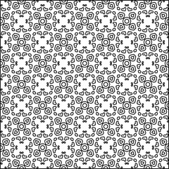  Modern stylish abstract texture. Geometric shapes from striped elements. Black and white pattern.