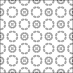  Modern stylish abstract texture. Geometric shapes from striped elements. Black and white pattern.