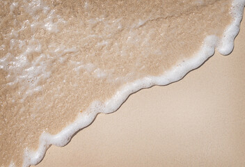 abstract sand of beach and soft wave background