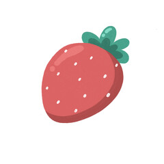 cute strawberry cartoon