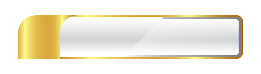 Template colorful glossy gradient lower third