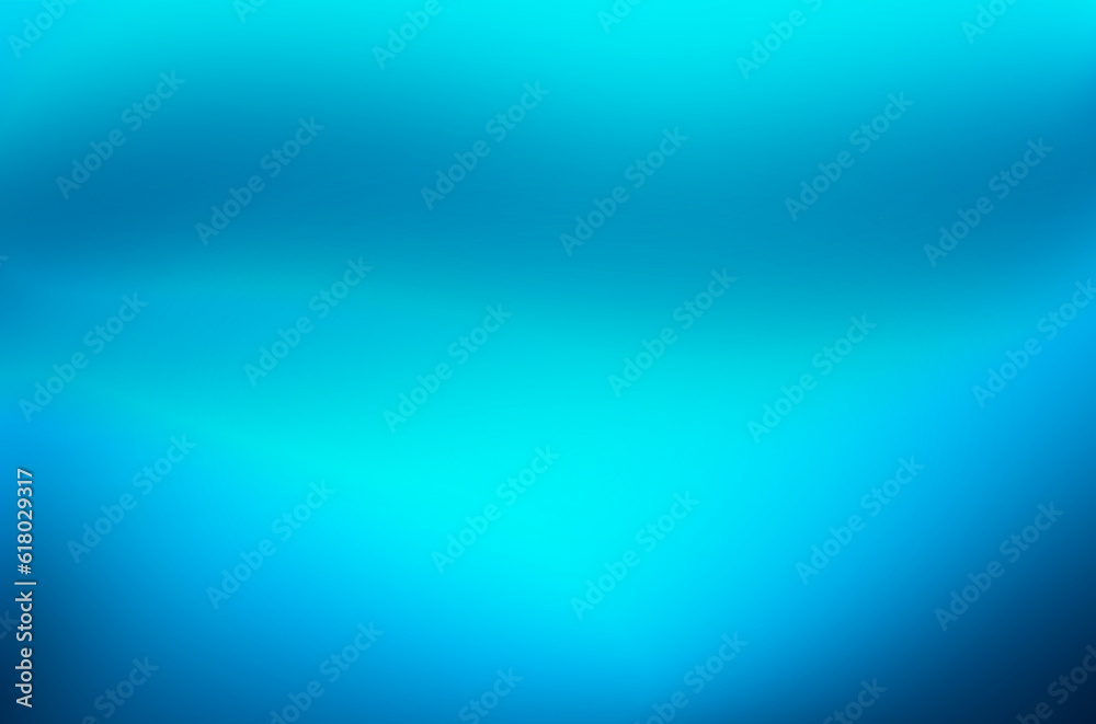 Aufkleber abstract blue cyan gradient abstract background. elegant bright and smooth light soft blue color ill