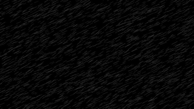 heavy rainfall and heavy wind elements effect on the black screen