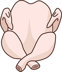 생닭 일러스트_2