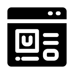 web store icon for your website, mobile, presentation, and logo design.