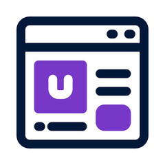 web store icon for your website, mobile, presentation, and logo design.