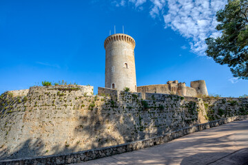 Bellver Castle (Catalan: Castell de Bellver) is a Gothic-style castle on a hill 3 km to the west of the center of Palma on the Island of Majorca, Balearic Islands, Spain.