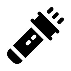 flashlight icon for your website, mobile, presentation, and logo design.