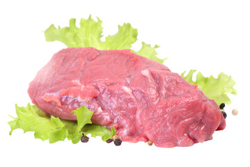 Beef meat isolated 
