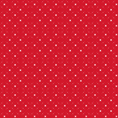 Abstract seamless pattern on red background for usage as an aesthetic and a decorative element
