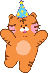 고깔 모자- 호랑이_5