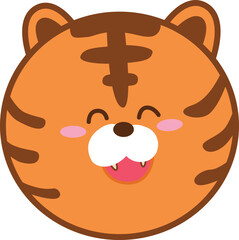 호랑이 캐릭터 일러스트