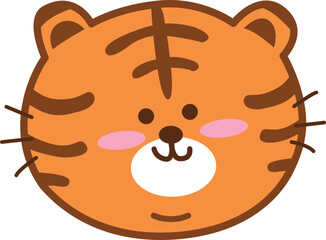 호랑이 캐릭터 일러스트