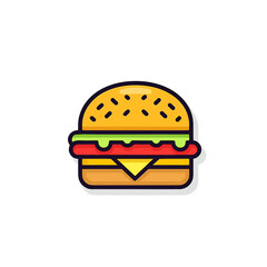 Crisp and Minimalistic Hamburger Icon. Linear Vector Design.