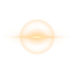 Lens flare bright light effects