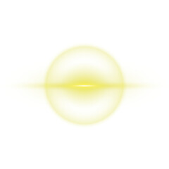 Lens flare bright light effects