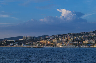 Fototapeta premium Panorama of the Turkish city of Kusadasi