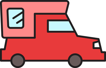 camper car icon