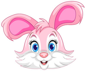 Cute Rabbit Cartoon Character Vector
