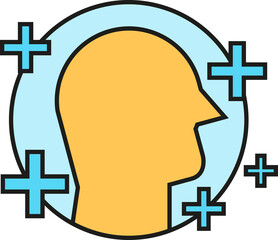 positive thinking icon