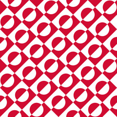 seamless pattern of greenland flag. vector illustration