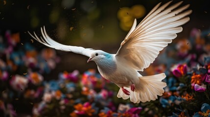 white dove or white dove and international day of peace