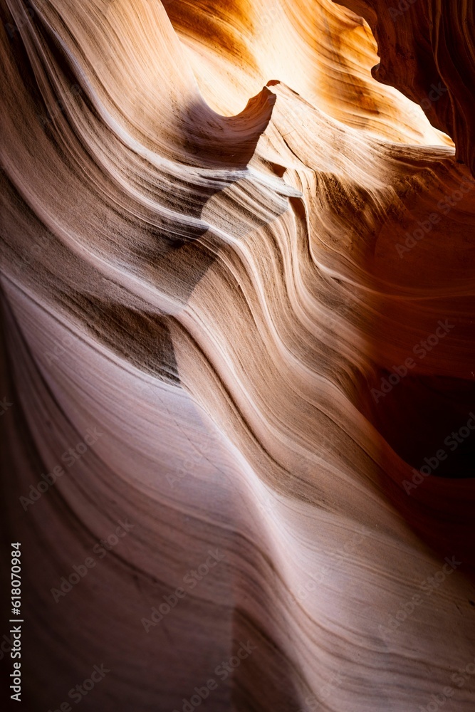 Canvas Prints Sandstone waves in the North Antelope Canyon, Arizona