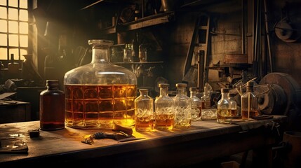 Whiskey production, production process - Generative AI technology