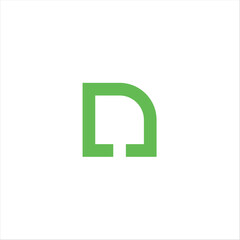 letter  N logo for sale. The logo is made with the letter N incorporated in the design, in the form of green stripes on a white background. 