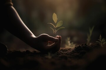 AI generated illustration of a man waving the flag of Ukraine in a destructed city