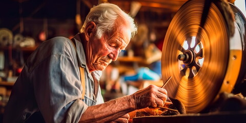 Skilled artisans and craftsmen showcasing their craftsmanship and expertise, demonstrating the artistry and dedication involved in their work, . Generative AI