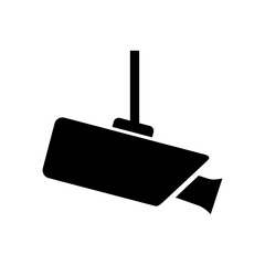 ISO 7001 BP 008: Surveillance camera. CCTV. International Standard Public information sign for Security camera.