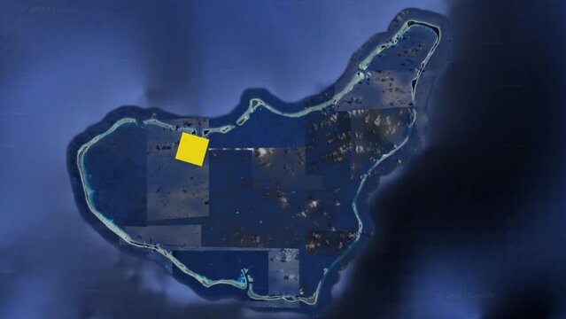 Wyspy Marshalla, ocean, pacyfik, wyspa, woda, brzeg, mapa, wybrzeże, widok, 