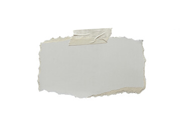 Fototapeta premium white paper ripped message torn