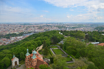 Prag, Aussicht vom Petirin 